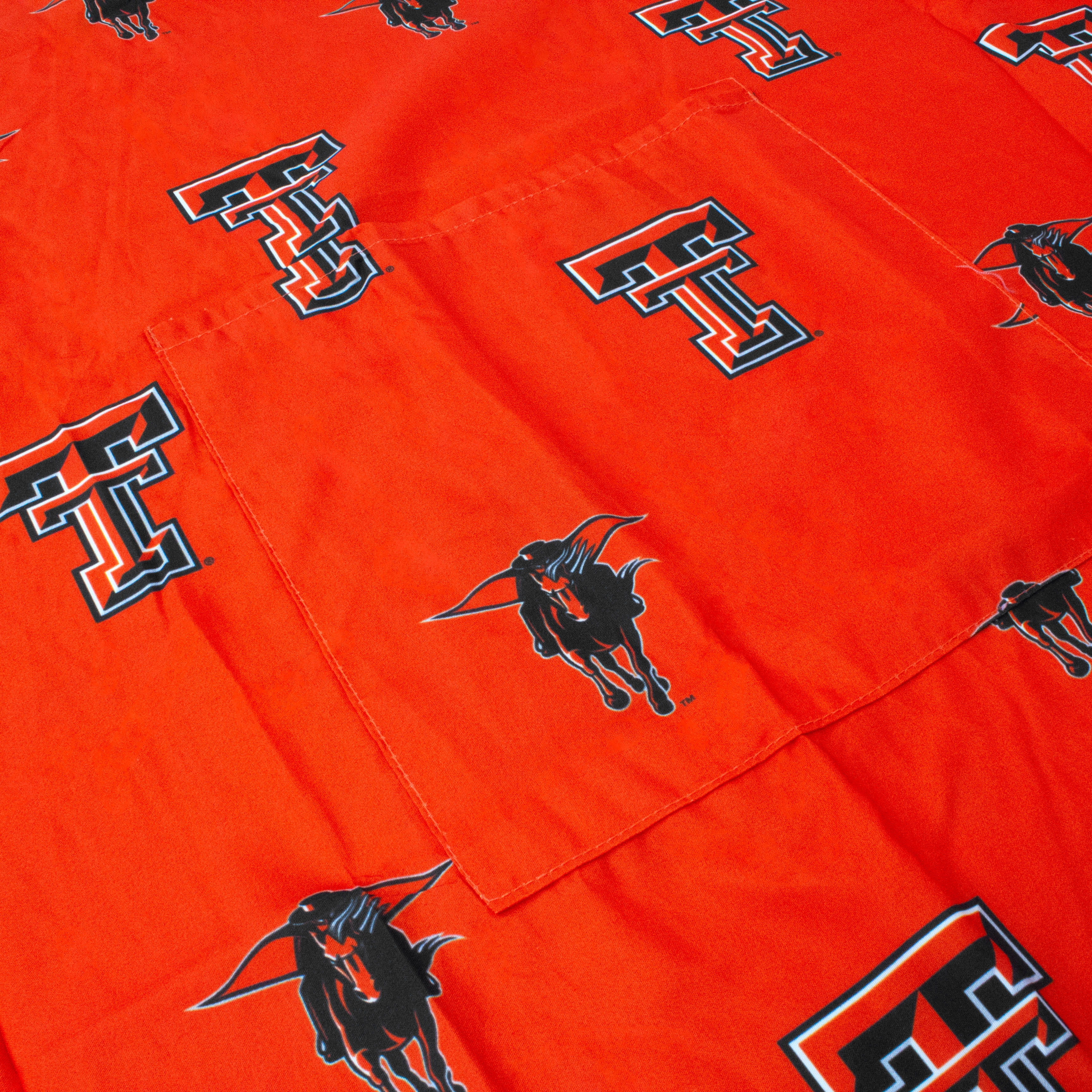 Texas Tech Red Raiders Tailgating or Grilling Apron With 9" Pocket, Fully Adjustable