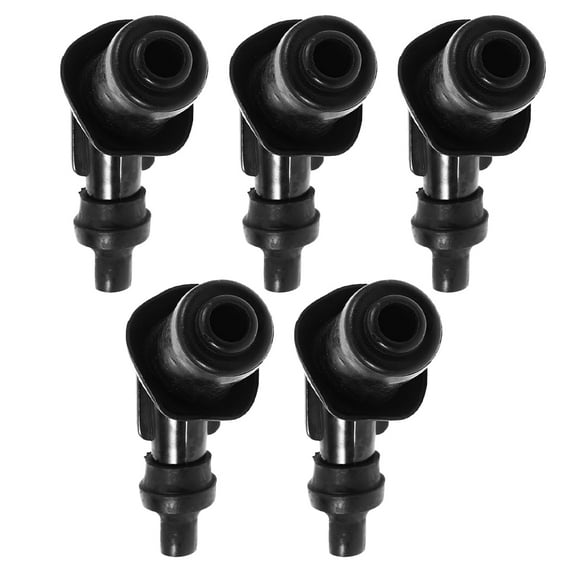 5 Pcs Spark Plug Spacer Motorcycle Shifter Shoe Protector Black