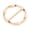Rose Gold 1pc, variant on Xinwanna 1 Pc Women Scarf Ring Zinc Alloy Shirt Clips Twist Tee Knot Ring T-Shirt Ties Dress Clips Clothing Tightening Clip for Shirt Scarf Dress (Rose Gold)
