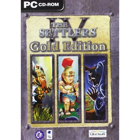 The Settlers IV 4 Gold Edition PC with The Mission, Trojans and Elixir of Power