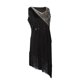 thumbnail image 5 of Vestido de noche de baile sin mangas con lentejuelas de Ropa de baile Negro jinwen  Vestidos de baile latino para mujer, 5 of 8