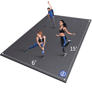 Premium Large Yoga Mat 9'x6'x9mm, Extra Wide and Thick Exercise Mats for  Home Gym Workout, Move Freedom, Non-Slip, Soft for Women and Men Fitness,  Eco-Friendly, Barefoot Only,108 x 72 
