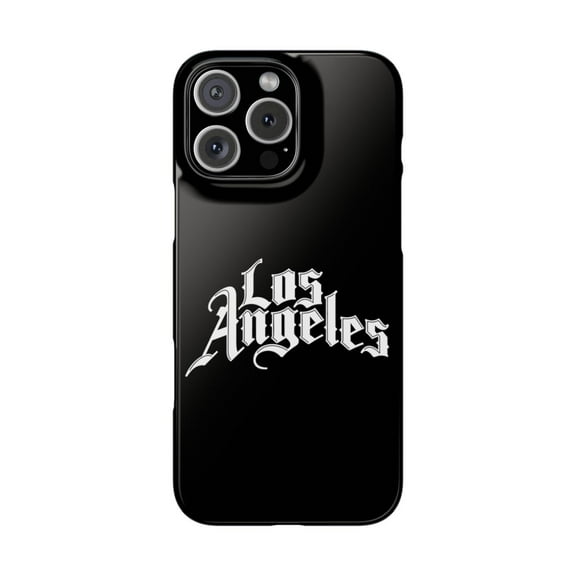 iPhone Slim Case Los Angeles City Edition Olde Classic Font Clippers - iPhone 16 Pro Max