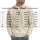 thumbnail image 3 of RKSTN Long Sleeve Golf Shirts for Men Waffle Knit Oversized Half Zip Stand CollarLong Sleeve T Shirt Mens Casual Solid Quarter Zip Mock Neck Regular Fits Big and Tall Tee Shirt Tops Spring Clothes, 3 of 7
