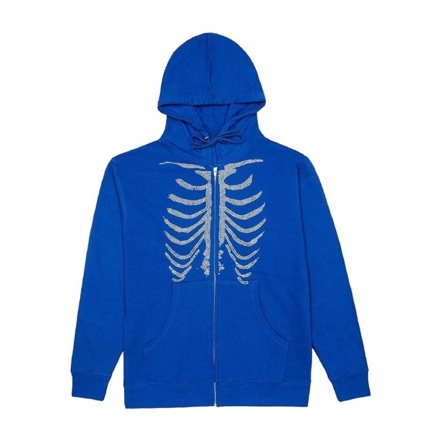 Sonducket Amplia aplicación Sudaderas con capucha y cremallera Versátil y moderno para cada ocasión Sudaderas con capucha y cremallera Abrigos y chamarras azul m