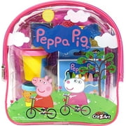 cra-z-art peppa pig ultimate activities backpack building kit, colors may vary