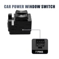 thumbnail image 4 of Power Window Switch 10284860 for Chevrolet Monte Carlo 2000-2005 for GMC Savana Driver Side Switch Button Black, 4 of 7