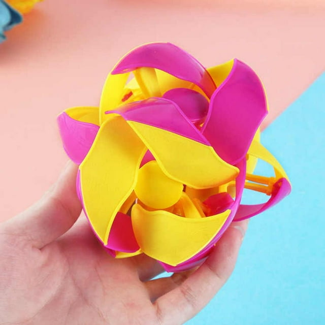 Juguete sensorial Bola de descompresión Bola de balonmano que cambia de color Bola telescópica Regalo para niños adultos