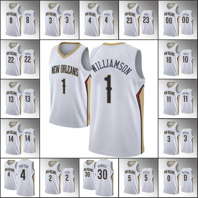 NBA_ Jersey Orleans Pelicans''Men Brandon Ingram Zion Williamson