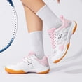 thumbnail image 5 of Lightweight Training Badminton Shoes Girls Tennis Shoes Women Court Shoes for Pickleball Sturdy Squash Shoes Sneaker, 5 of 6
