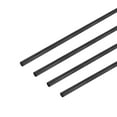 thumbnail image 1 of Uxcell 4-Pack Varillas de Fibra de Carbono, 100mm de Longitud 3mm de Diámetro, Polo Sólido Mate de Fibra de Carbono, 1 of 7
