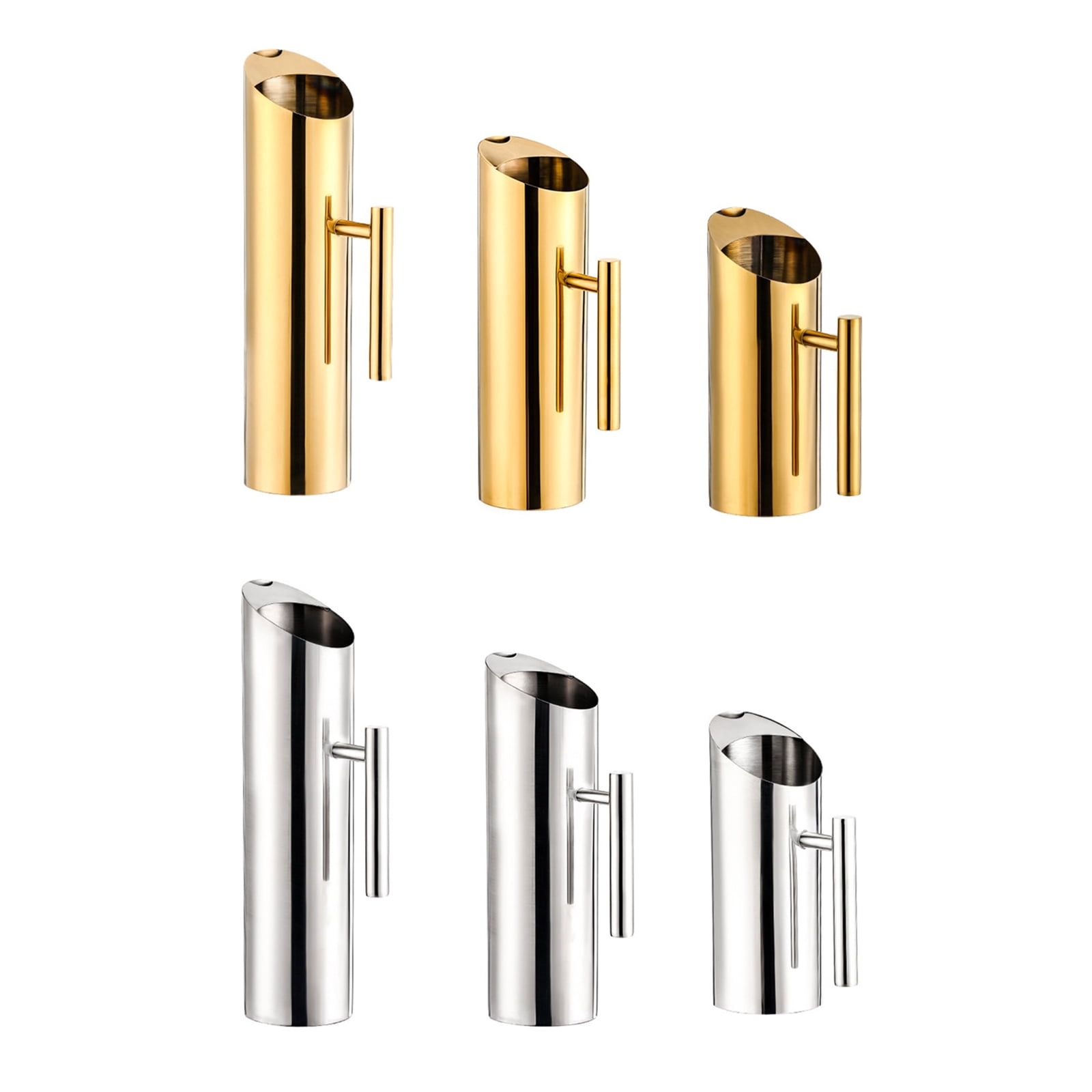 Drink Dispensers Cold Kettles Beverage Container Stainless Steel Pitcher Large Water Kettles Suitable for Gatherings