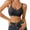 Black, variant on Sports Bras for Women High Support Womens Comfort Lightly Lined Seamless Wireless Triangle Bralette Bra Bralettes for Women Beige L