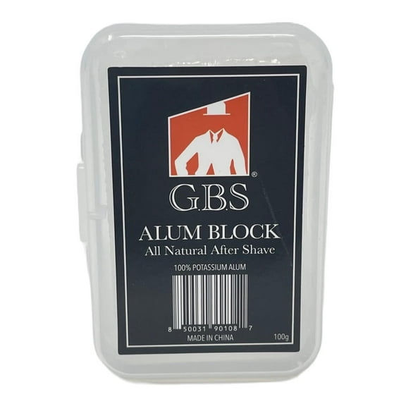 G.B.S Alum Block Crystal Stone Deodorant For Wet Shaving - Pack Of 1