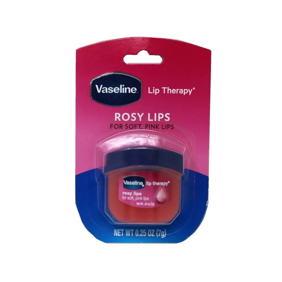 Vaseline Rosy Lips Lip Therapy for Soft, Pink Lips, 0.25oz Each