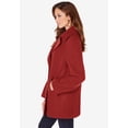 thumbnail image 4 of Roaman's Women's Plus Size Wool Blend A-Line Peacoat, 4 of 6