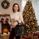 thumbnail image 5 of Christmas Black Color Handbag Non-Woven Shopping Bag Holiday Gift Gift Packaging Bag, 5 of 6
