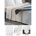 thumbnail image 6 of Butterfly Daisy Queen Size Flat Sheet, Wrinkleproof & Fadeproof Cooling Flat Bed Sheet Only, Retro Spring Floral Flower Wooden Grain Breathable Soft Bedding Top Sheets 90 x 102 Inches, 6 of 8