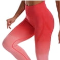 thumbnail image 4 of CHUMUD High Waisted Leggings for Women - Tummy Control Pants Workout Soft Gradient Yoga Pants, 4 of 5