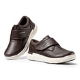 thumbnail image 1 of FitVille Men's Wide Walking Shoes With Arch Core Insole For Swollen Feet Diabetic Dress Shoes, 1 of 5