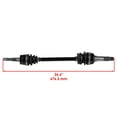 thumbnail image 3 of Front Rear LH RH Axles for Yamaha Rhino 660 YXR660F 06-07 / 450 YXR450F 06-09, 3 of 4