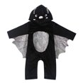 thumbnail image 5 of YunPes Newborn Baby Halloween Onesie Vampire Bat Winged Hooded Jumpsuit Cute Funny One-Piece Dress Up Carnival Birthday Party Wear, 5 of 8