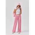 thumbnail image 6 of Pinspark Women's High Waisted Sweatpants Wide Leg Athletic Pants Elastic Drawstring Sweatpant Stretch Lounge Sweat Pants with Pockets, 6 of 6