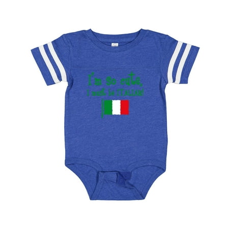 

Inktastic So Cute Italian Gift Baby Boy or Baby Girl Bodysuit