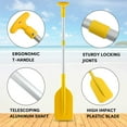 thumbnail image 3 of Telescoping Boat Paddle Collapsible Oar for Boat 21'' - 42'', Collapsible Paddle for Boat Kayaking Rafting Jet Ski Canoe Outdoor Kayak Water Sports and Safety Boat Accessories 2 Pack, 3 of 14