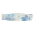 thumbnail image 2 of Unique Bargains 1 Pc Headband Ditsy Floral Lace Wide Hairband for Women Blue, Purple, 2 of 5