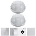 thumbnail image 2 of WINSKYALL Sauna Room Wall Light Explosion-Proof Glass Die Cast Aluminum 2pcs, 2 of 7