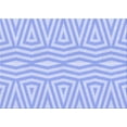 thumbnail image 1 of Ahgly Company Machine Washable Indoor Rectangle Transitional Sky Blue Area Rugs, 7' x 9', 1 of 1