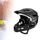 thumbnail image 1 of Casco de bicicleta de cara completa con forro desmontable resistente a impactos, casco de bicicleta de montaña y carretera, accesorios de ciclismo Negro titanio, 1 of 8