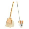 thumbnail image 2 of BELOVING Children Housekeeping Cleaning Tools Early Learning Pretend Play Mini Broom with yellow, 2 of 9