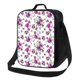 thumbnail image 1 of Balery Violets Flowers Caja de Almuerzo y Bolsa de Almuerzo para Hombres y Mujeres, Bolsa de Almuerzo Reutilizable con Gran Capacidad, Bolsa de Almuerzo Aislada, 1 of 7
