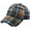 Navy, variant on Winter Baseball Cap for Women Man Lamb Wool Checkered Warm Visor Hat for Outdoor Travel