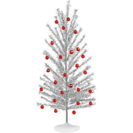Mid-Century Modern-Style Aluminum Christmas Tree