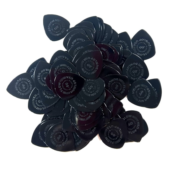 Dunlop Flow Nylon Guitar Picks .60mm Light 72 Picks