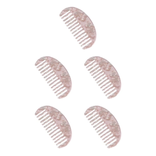 Minnieouse Peine geométrico duradero y elegante, accesorio para el cuidado del cabello y tablero de ácido acético flexible en el arte, , no Type2 NO2