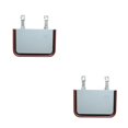 thumbnail image 1 of Sidaley Cubo de basura plegable para coche, cubo de basura colgante para asiento trasero, Clip para ahorrar espacio, caja de almacenamiento de Beige 1 2piezas, 1 of 6