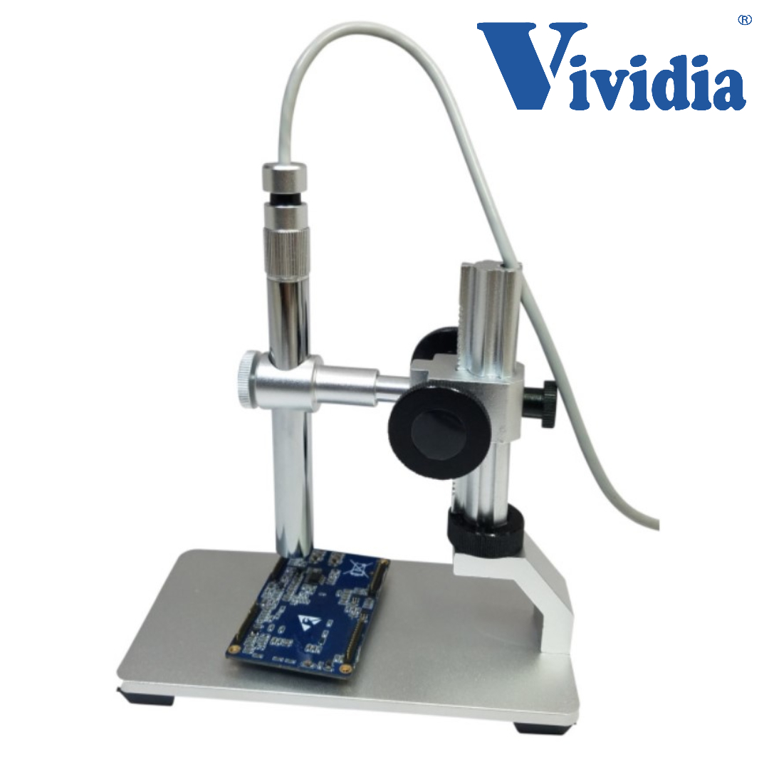 Vividia V1800 USB Focusable 8MP Digital Microscope Borescope with 500x