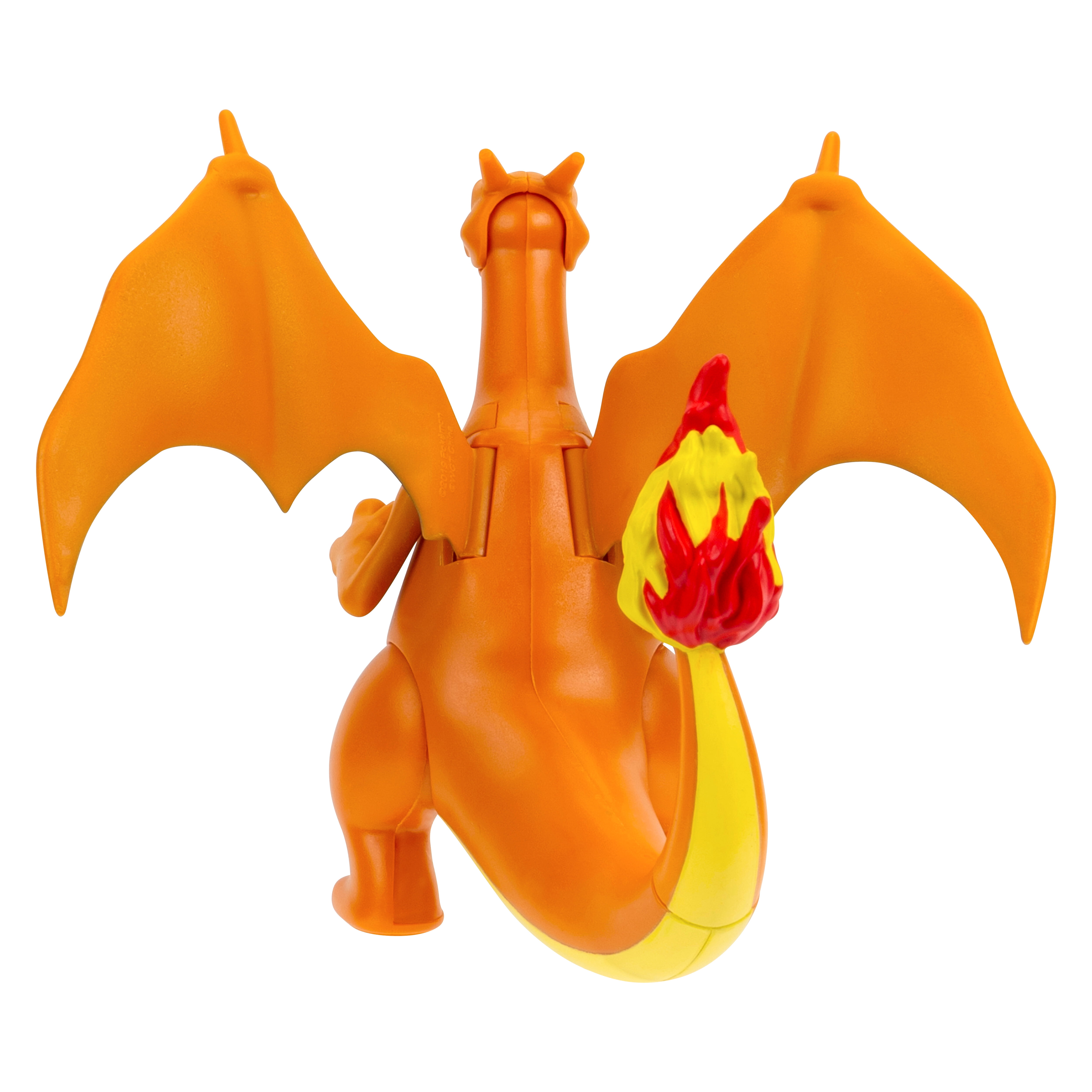 Pokemon Charizard Battle Feature Figure - 4.5 inch Charizard Battle Figure with Fire Missile Launcher