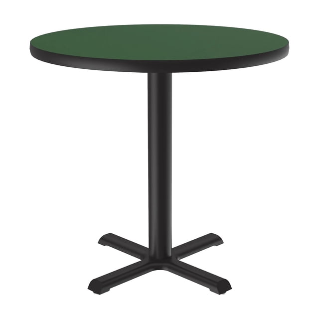 Correll BXT48R-39 Table à Manger Ronde 48 Pouces Hauteur - Stratifié, Vert