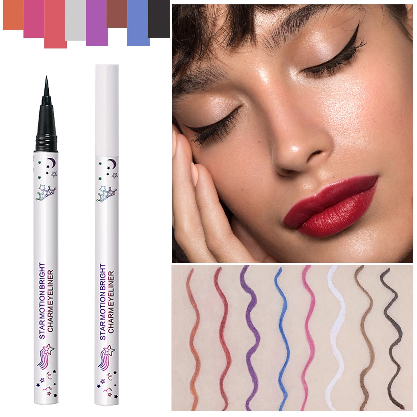 Pencil Liner 3-second Crease Double Eyelid Pen Lip Liner Pencil Sharpener Eye Shadow Stencil Face Makeup B005g9e9dy The Beauty inside Korean Drama Jawline Definer Ink Lip Tint Run Rose Run L