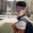 thumbnail image 5 of Jiibva Patriotic Wig Hat Retro Flag Wig Cap Spiked Hair Sun Hat for Funny Patriotic Costume Parties Outdoor Event Hair Accessory, 5 of 7
