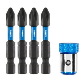 HART 4-Piece 2-inch Impact Driver Bit Set, Torsion Zone