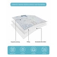 thumbnail image 4 of Twin Quilt Bedding Set, Blue Starfish Coastal Reversible Summer Quilt 3 Pieces, Nautical Summer Beach Coral Shell Lightweight Bedspreads Coverlets with 2 Pillow Shams for All Seasons, 4 of 5