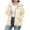 Khaki, variant on Oksale Women's Sherpa Jacket Long Sleeve Plus Size Fleece Jackets Casual Full Zip Warm Winter Coats with Pockets Soft Outerwear Navy XL