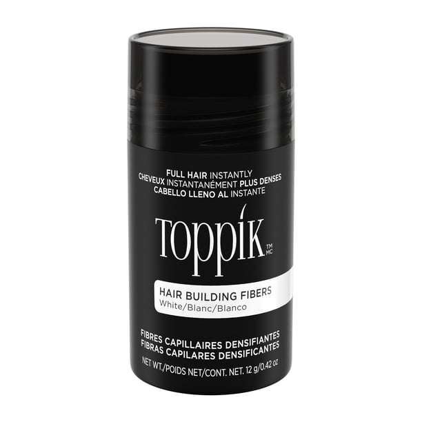 Toppik Hair Building Fibers White 12g Walmart Com Walmart Com