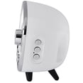 thumbnail image 3 of Crosley CR3039A-WH Rondo Retro Portable Rechargeable Bluetooth Speaker, White, 3 of 5